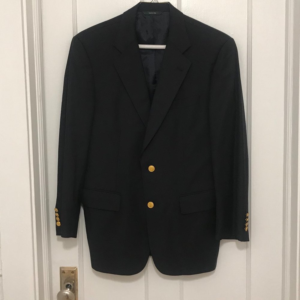 Brooks Brothers Loro Piana Custom Suit Jacket